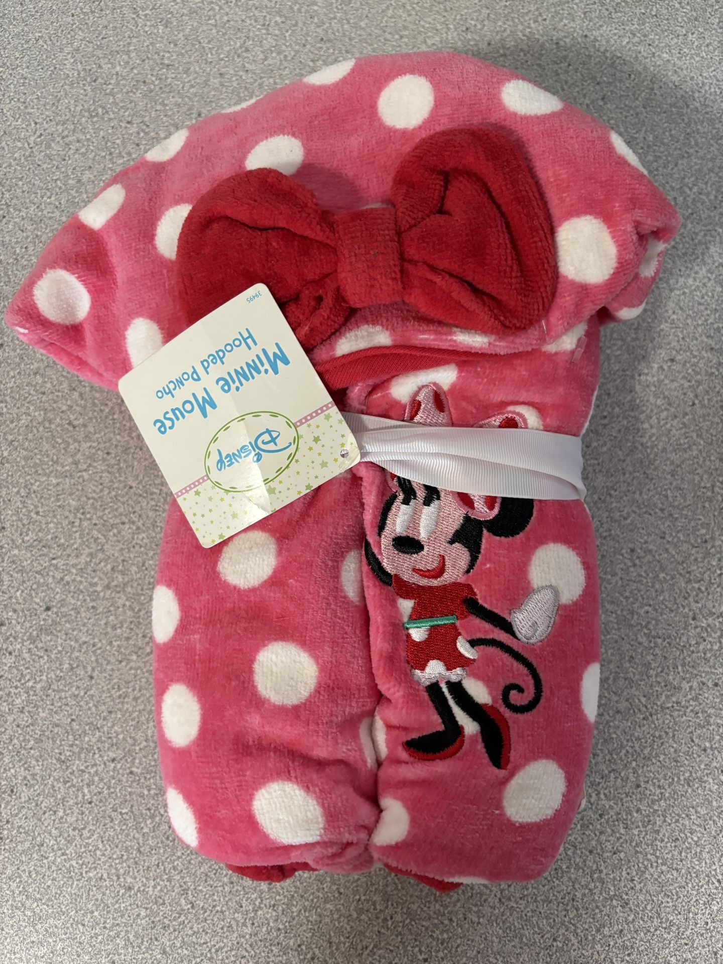 Minnie Mouse Hooded Poncho
