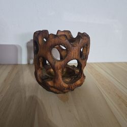 Wooden Candle Holder