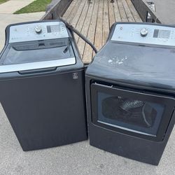Washer electric dryer