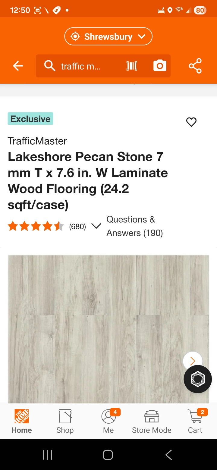Traffic Master Laminate Flooring