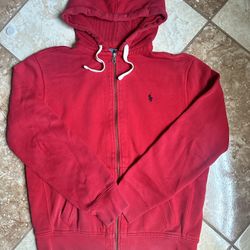 Heavy Weight Polo Ralph Lauren Hoodie Size Large 