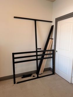Queen Black Metal Bed Frame