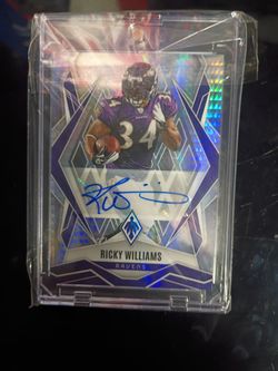 Ricky williams autograph