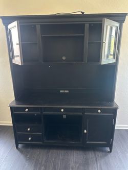 Office desk hutch