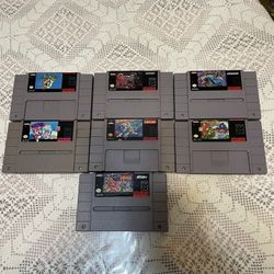 Super Nintendo Games Bundle 170