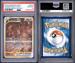 PSA 10 Giratina VSTAR GG69 Full Art – Crown Zenith – Pokemon TCG Card