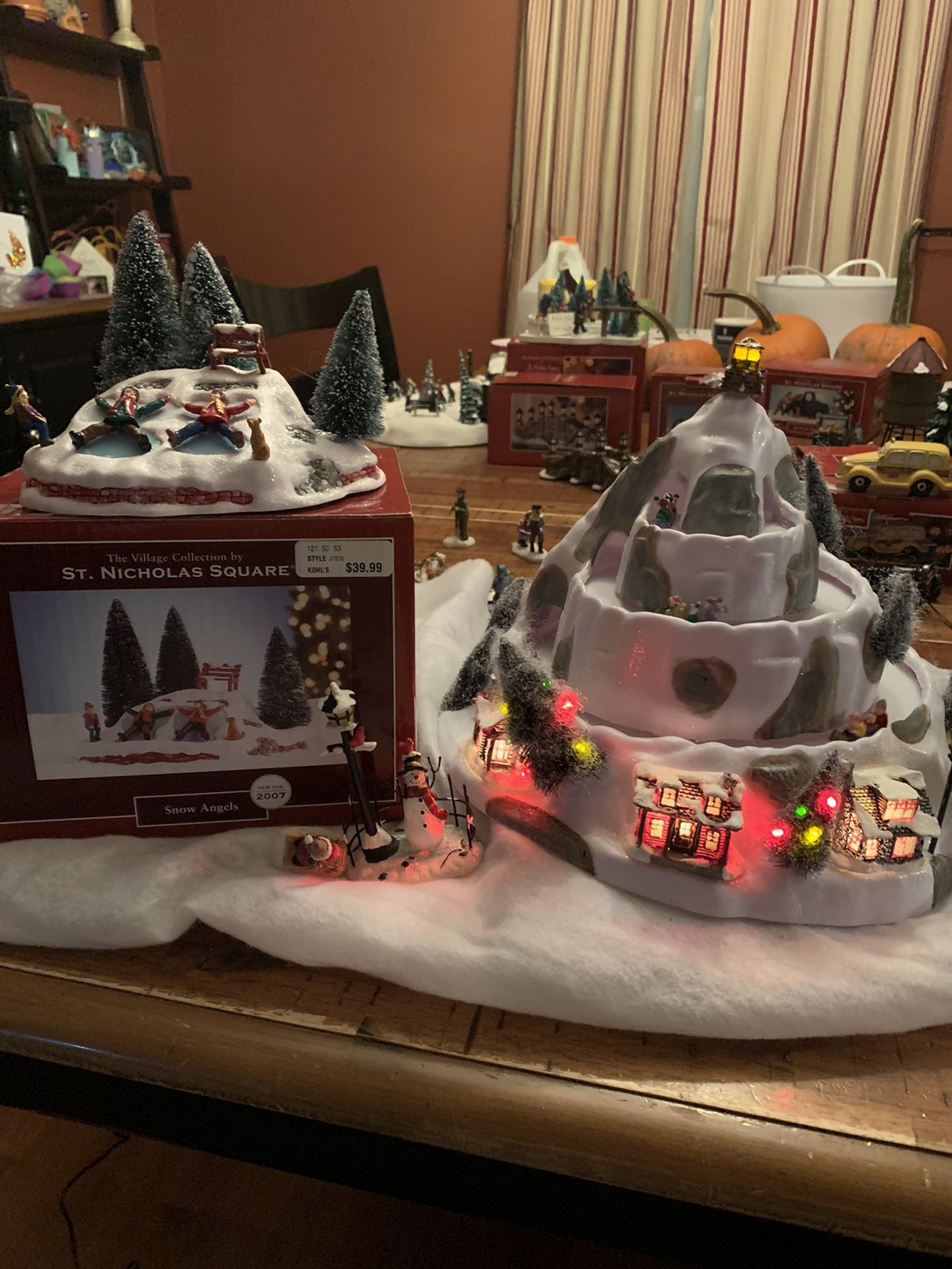 St Nicholas Square Snow Angels and Sleds