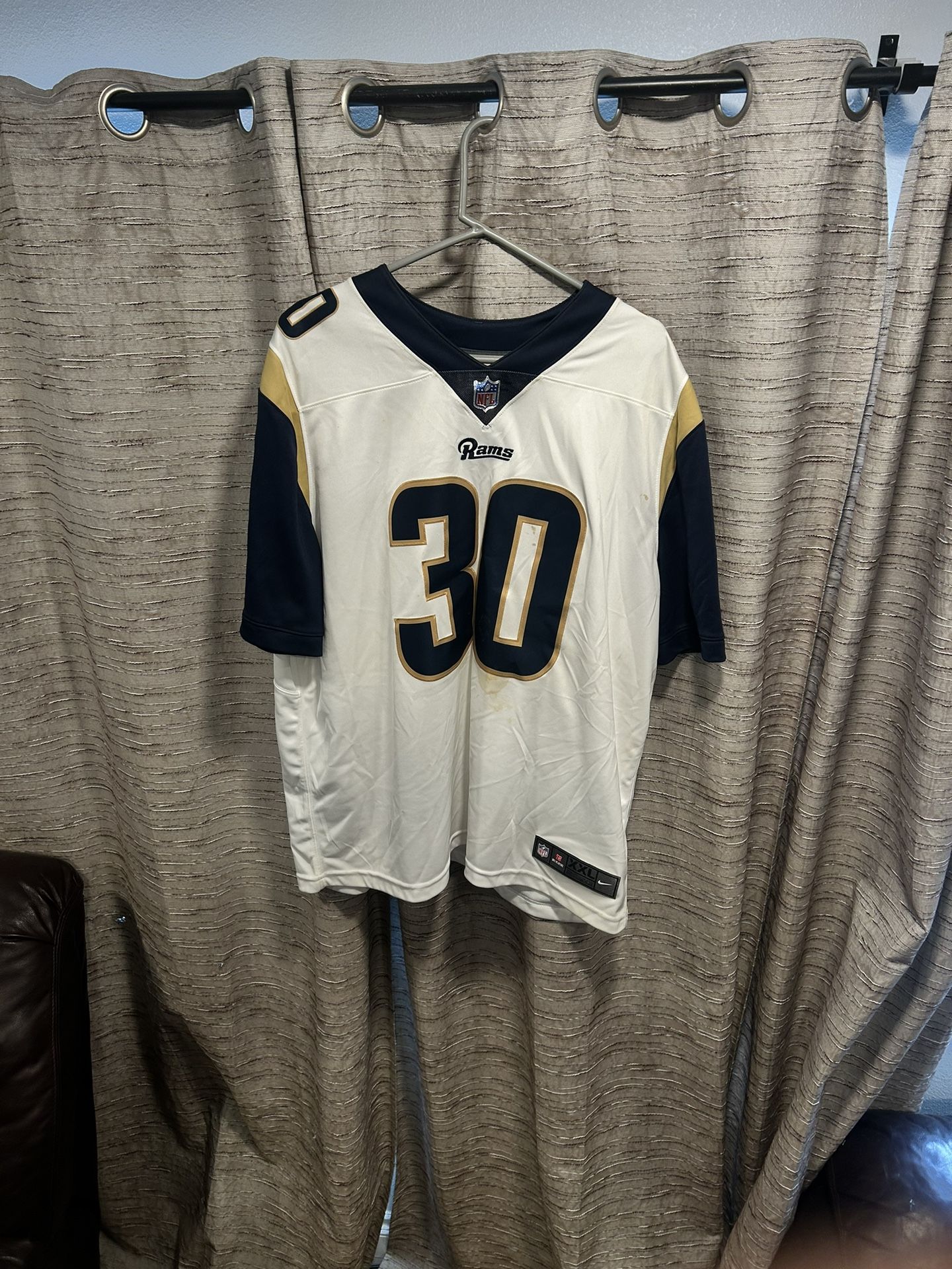 NIKE RAMS GURLEY II #30 Jersey MEN SIZE 2XL