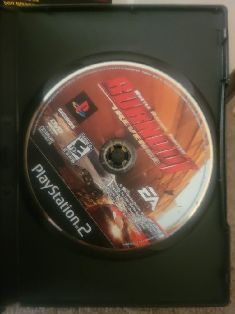 PS2 Game Burnout Revenge