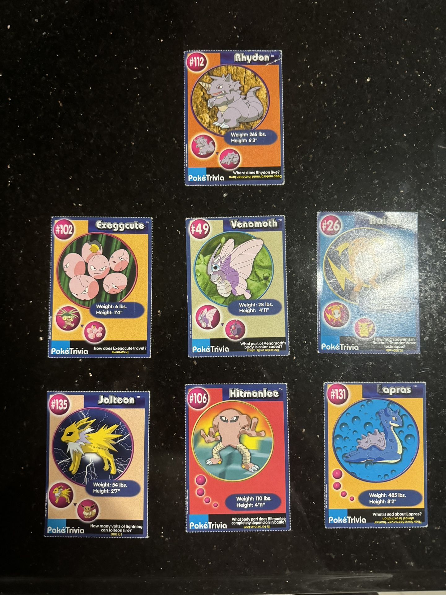Poketrivia Pokemon Cards