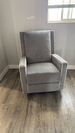 Gray recliner