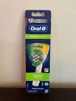 Oral-B FlossAction Brush Head 3pk