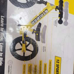 Strider 12" Sport Bike No Pedal Balance Bicycle for Kids 1 to 4 Years
Includes Safety Pad Padded Seat Mini Grips Flat-Free Tires Tool-Free Assembly Ad