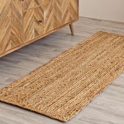 Jute Runner Rug 2x8 