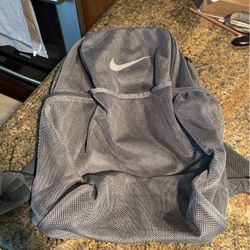 Nike Mesh Back Pack Gray Color 