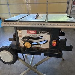 Ryobi portable table saw