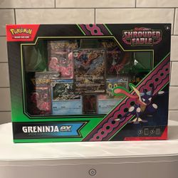 Shrouded fable Greninja ex box 