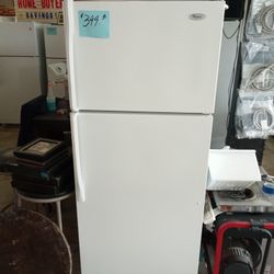 SALE Whirlpool Refrigerator White Like New Warranty . Delivery Available . 2203 Fowler St. 33901