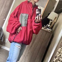 Vintage Structure Sport Reversible windbreaker