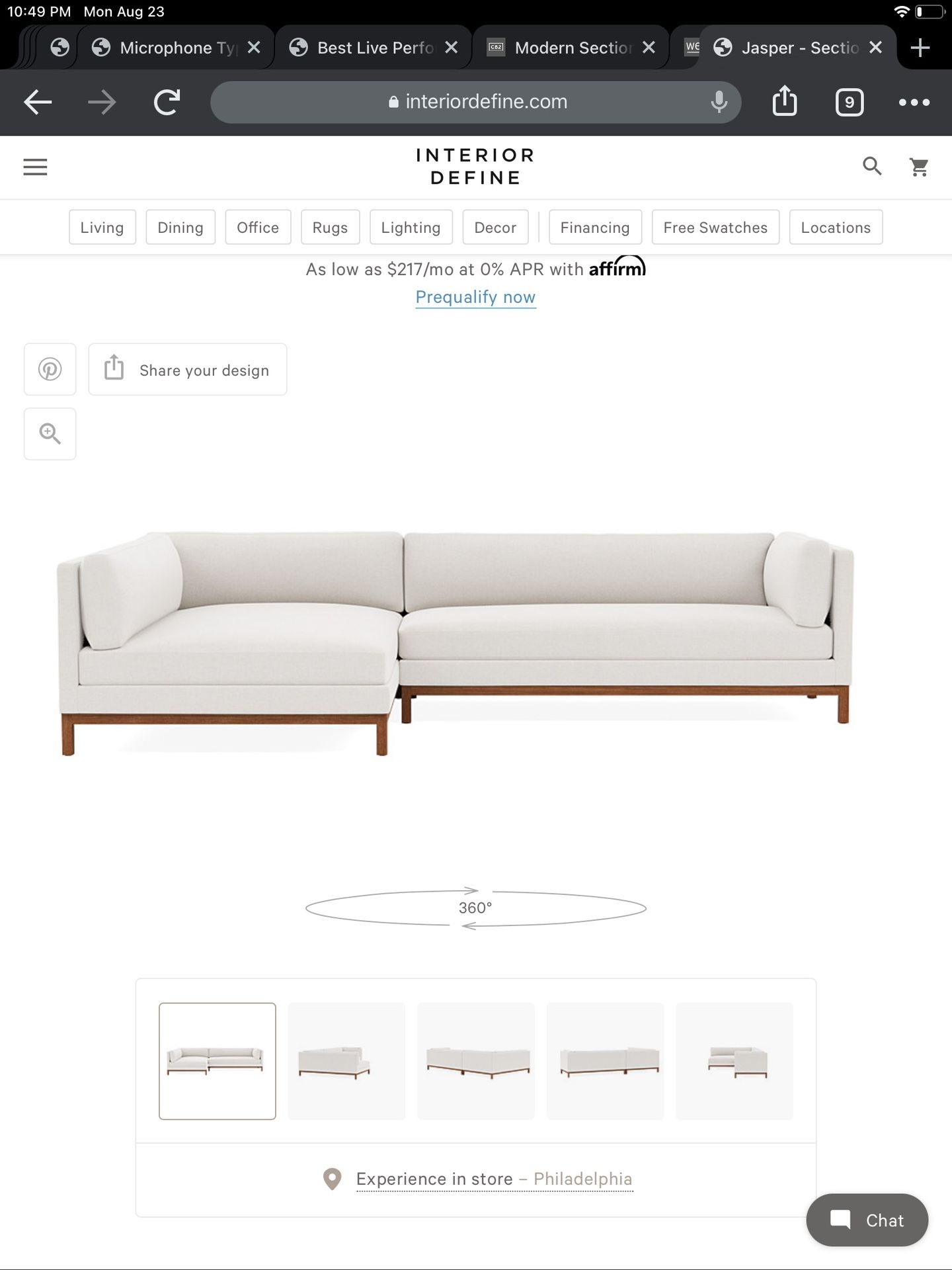 Sectional Couch – Interior Define Jasper