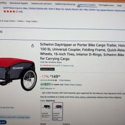 Bike Trailer. Never Used. Opened Box
