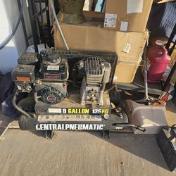 Central pneumatic 9 gallon 212 cc air compressor