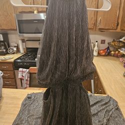 Fun & Flirt Metallic Dress - Size S