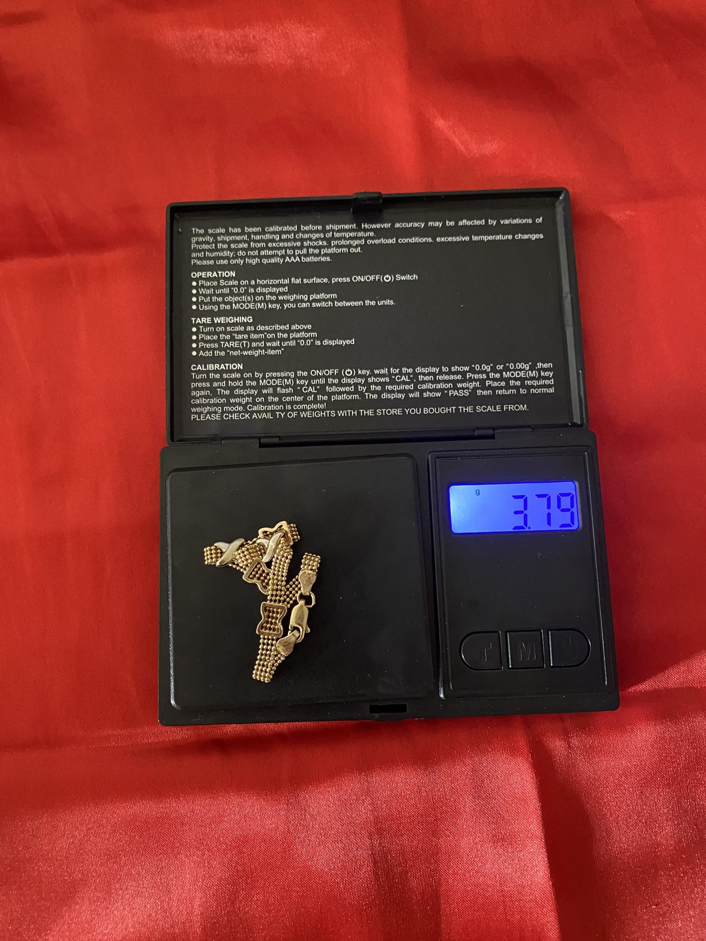 Rci 14k gold bracelet