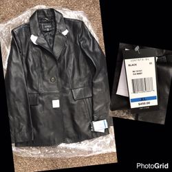 Jones New York Leather jacket