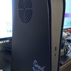 PS5 Slim Digital Edition w/ Dark Plates