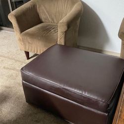 Ottoman And Lounge Chairs For Sale