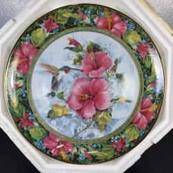 The Imperial Hummingbird Collectors Plate