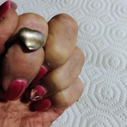 Heart Sterling Silver Heart Ring Women's 5