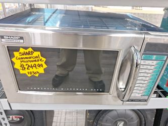 Sharp commercial microwave
