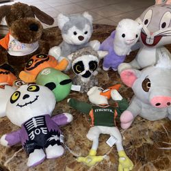 Lot of Stuffed Animals. PRICE IS FOR ALL 