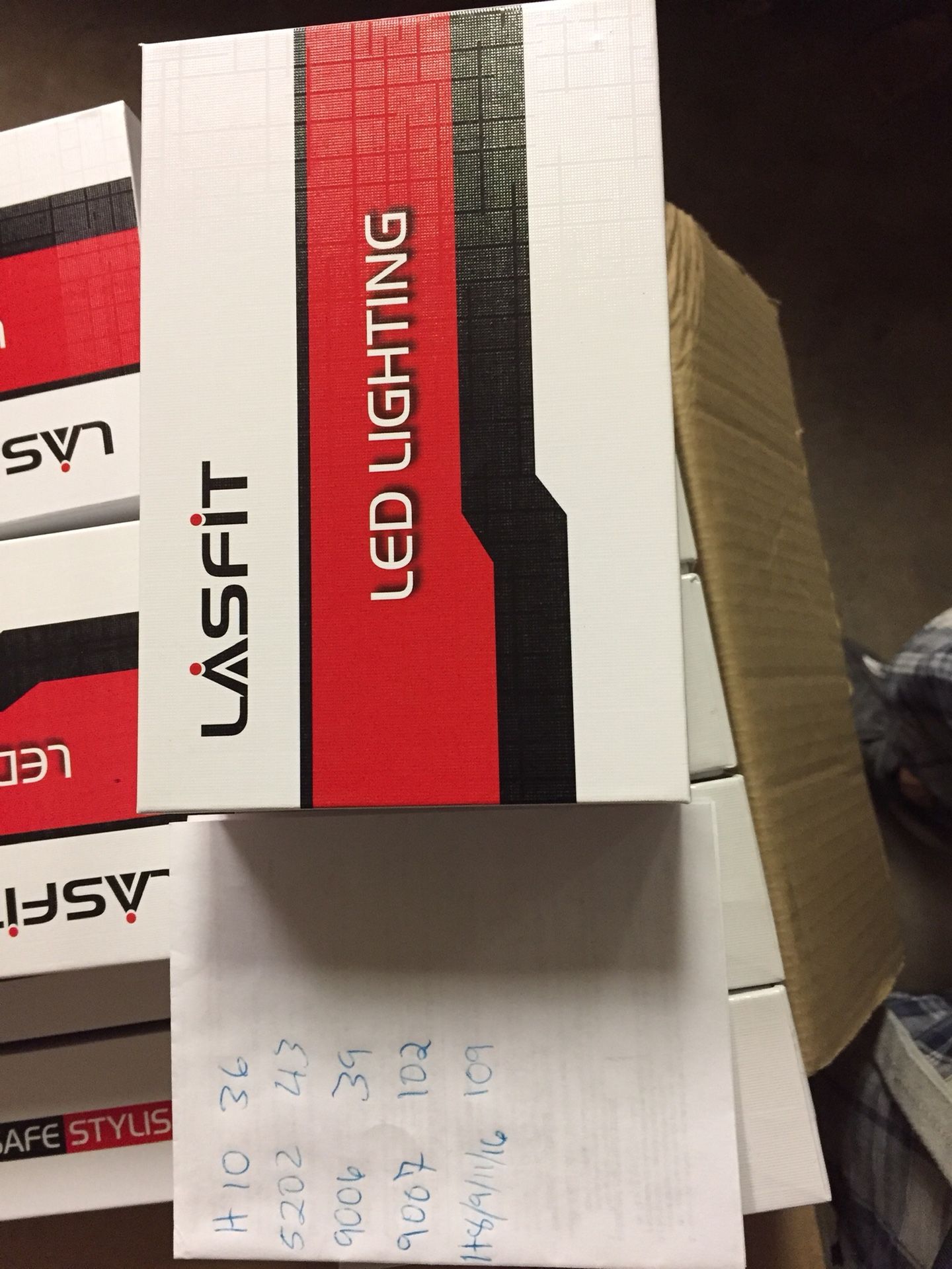 Lasfit LED headlights replacement bulbs super bright!