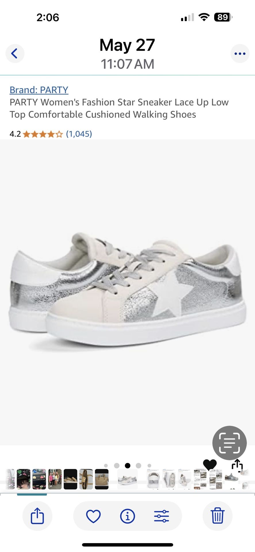 Women’s Star Fashion Sneakers