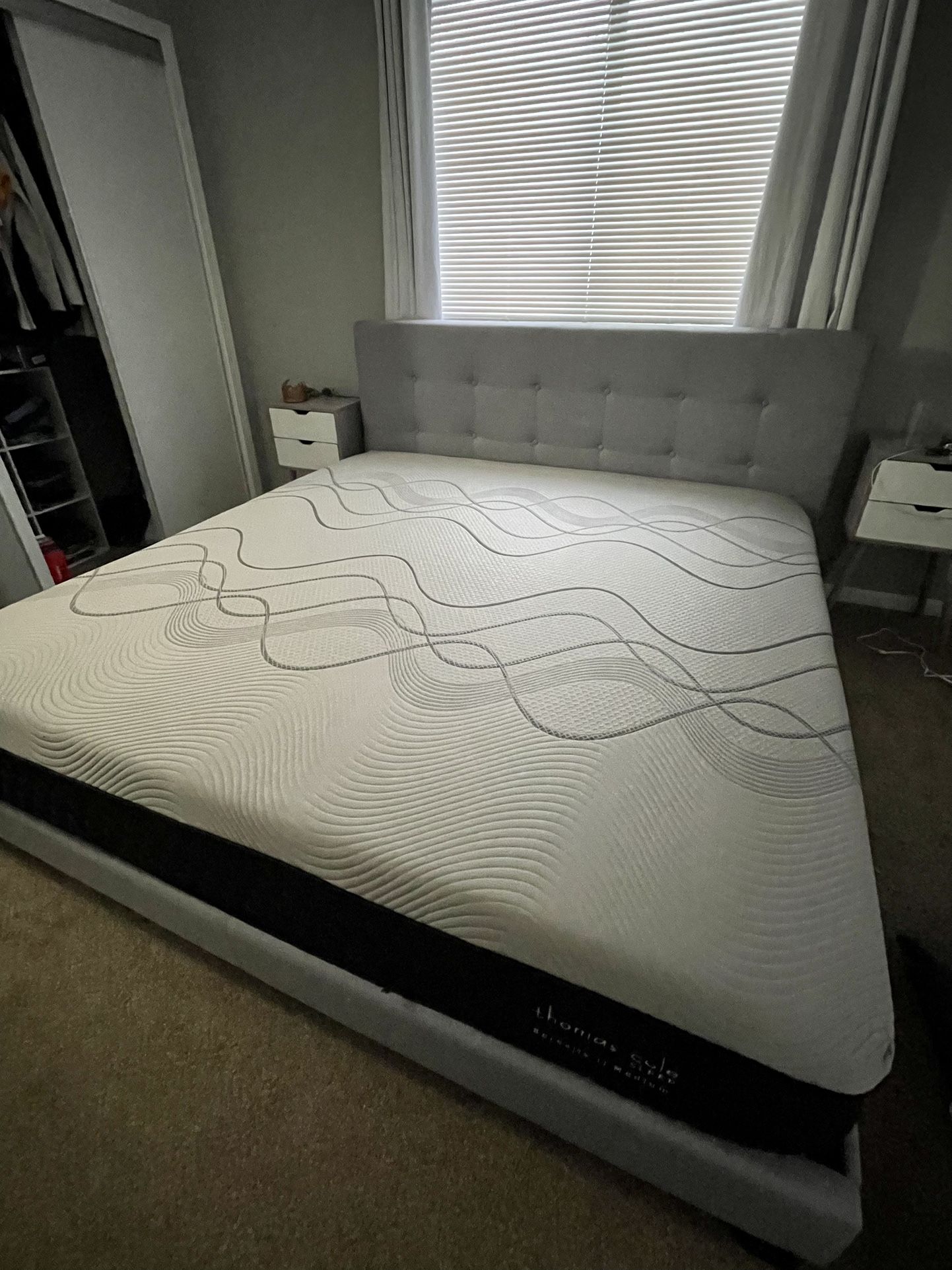Thomas Cole King Memory Foam Mattress