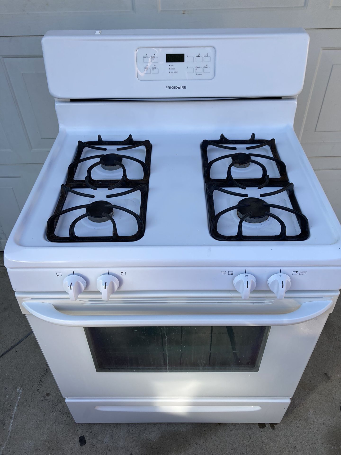 Frigidaire gas stove 30 day warranty