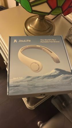 Portable neck fan