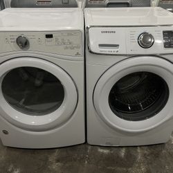 Samsung Washer And whirlpool Dryer Electric Front Load