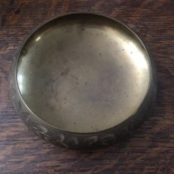 Cute brass trinket tray made in India