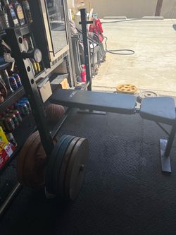 Olympic weight bench