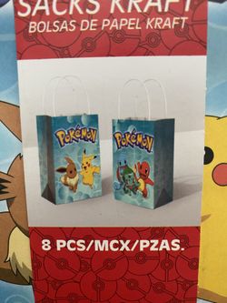 Pokemon Goodies Bag( 8 Bags)
