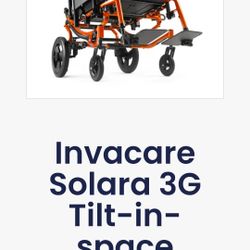 Invacare Solara 3G Tilt In Space