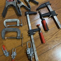 Abrazaderas.  Clamps