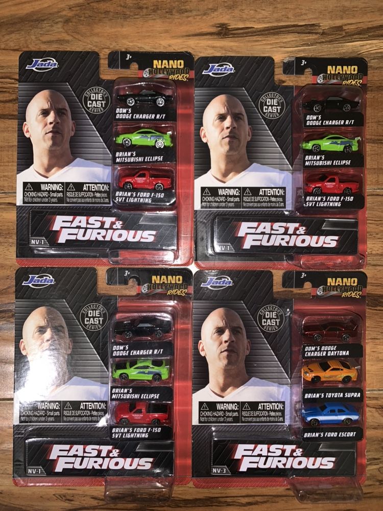 Micros Machines Jada Toys Nano Hollywood Rides Fast And Furious