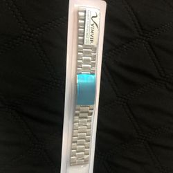 VIMVIP 22mm Replacemen watch band silver new
