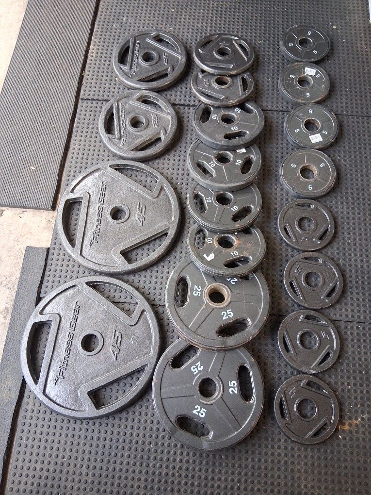 290 Pounds Of Olympic Weights