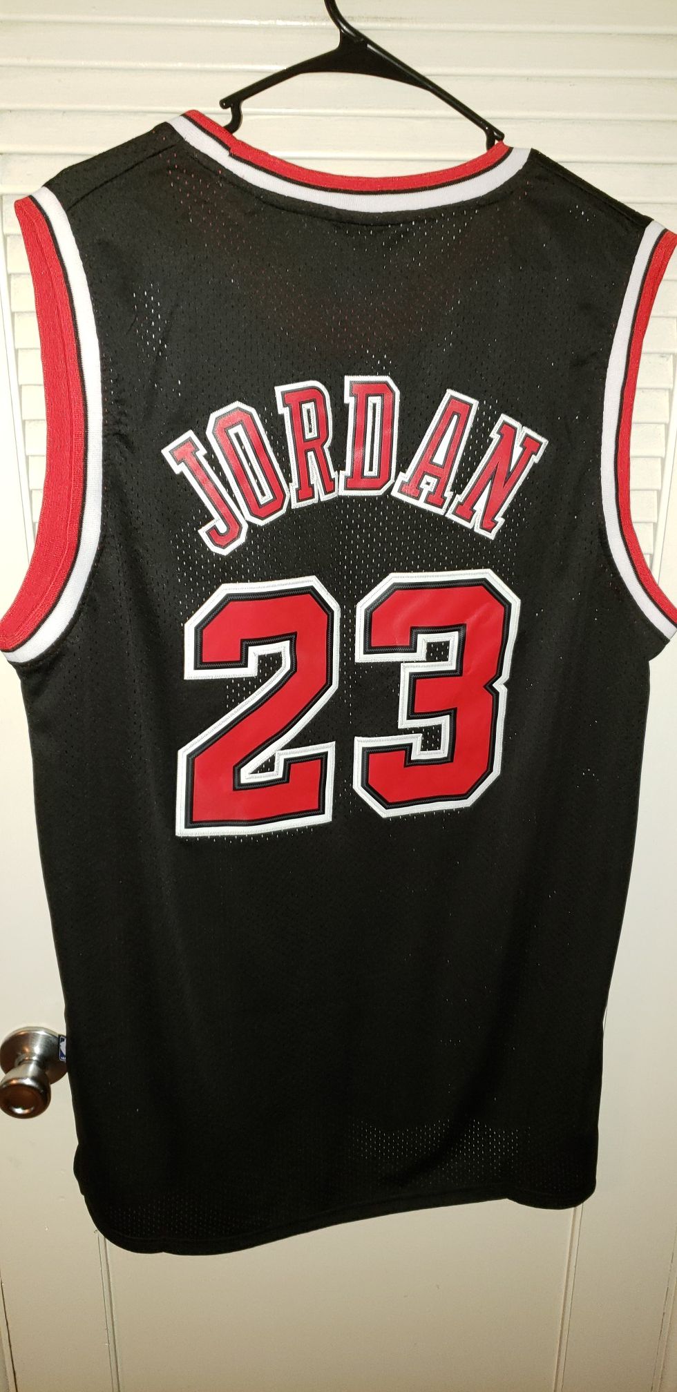 Men's XXL Michael Jordan Chicago Bulls Jersey New with Tags Stiched Nike $45. Ships +$3. Pick up in West Covina